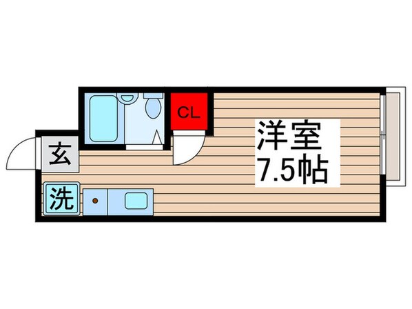 サンハイツ南行徳の物件間取画像